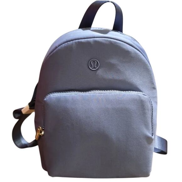NWT Lululemon Knit Nylon Micro Backpack Oasis Blue - Picture 4 of 7